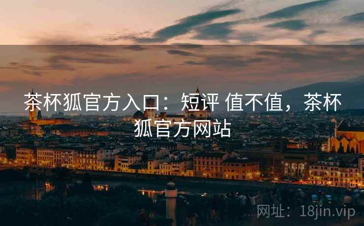 茶杯狐官方入口：短评 值不值，茶杯狐官方网站
